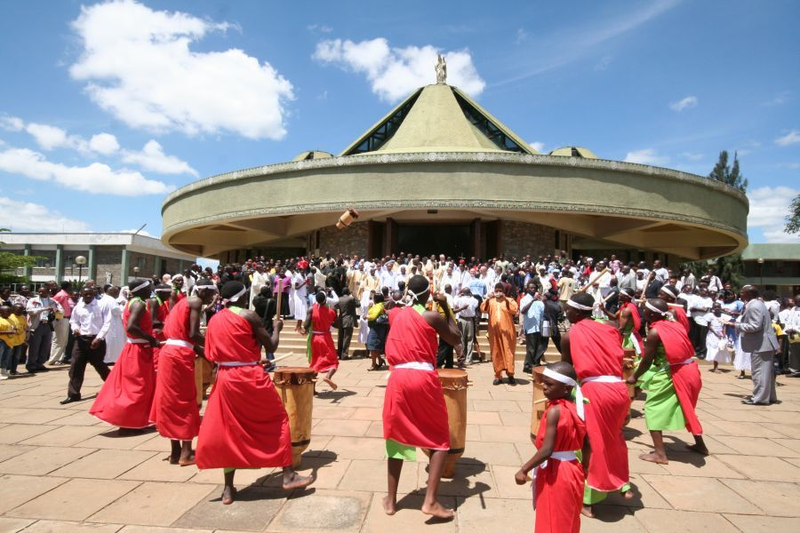 Illustration for article titled These Modernist African Churches Look Like Spaceports